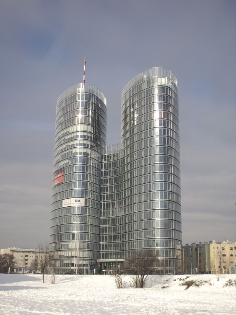 Rudeški tornjevi (Sky Office Tower. Winter)